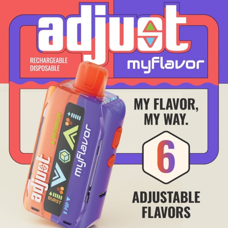 Main Promo Adjust MyFlavor 40K Disposable Vape