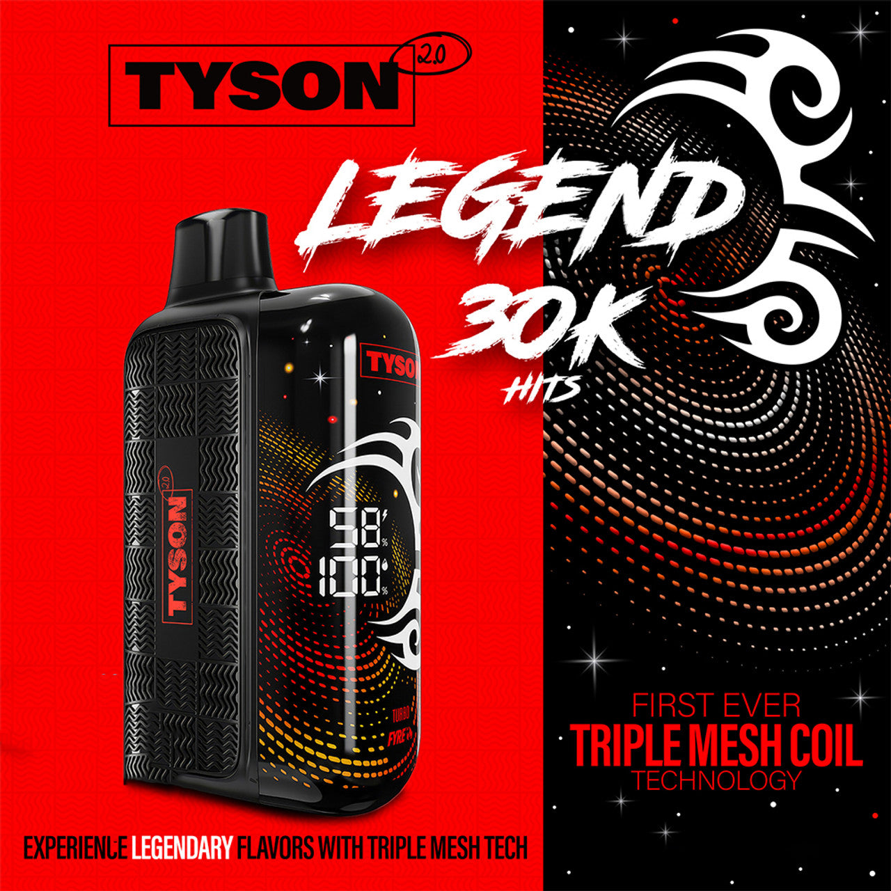 Promo Tyson Legend 30000 Disposable Vape