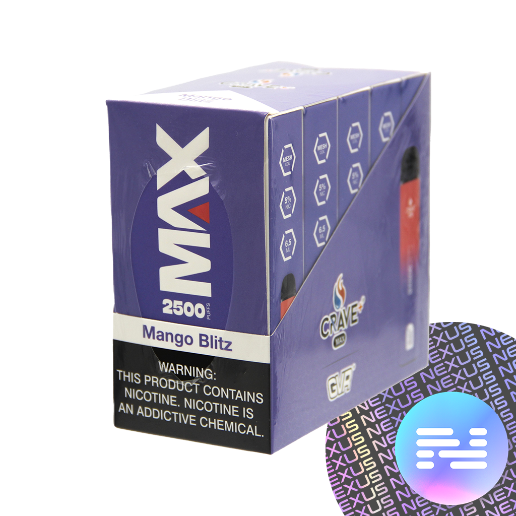 Mango Blitz CRAVE MAX Disposable Vape 2500 Puff