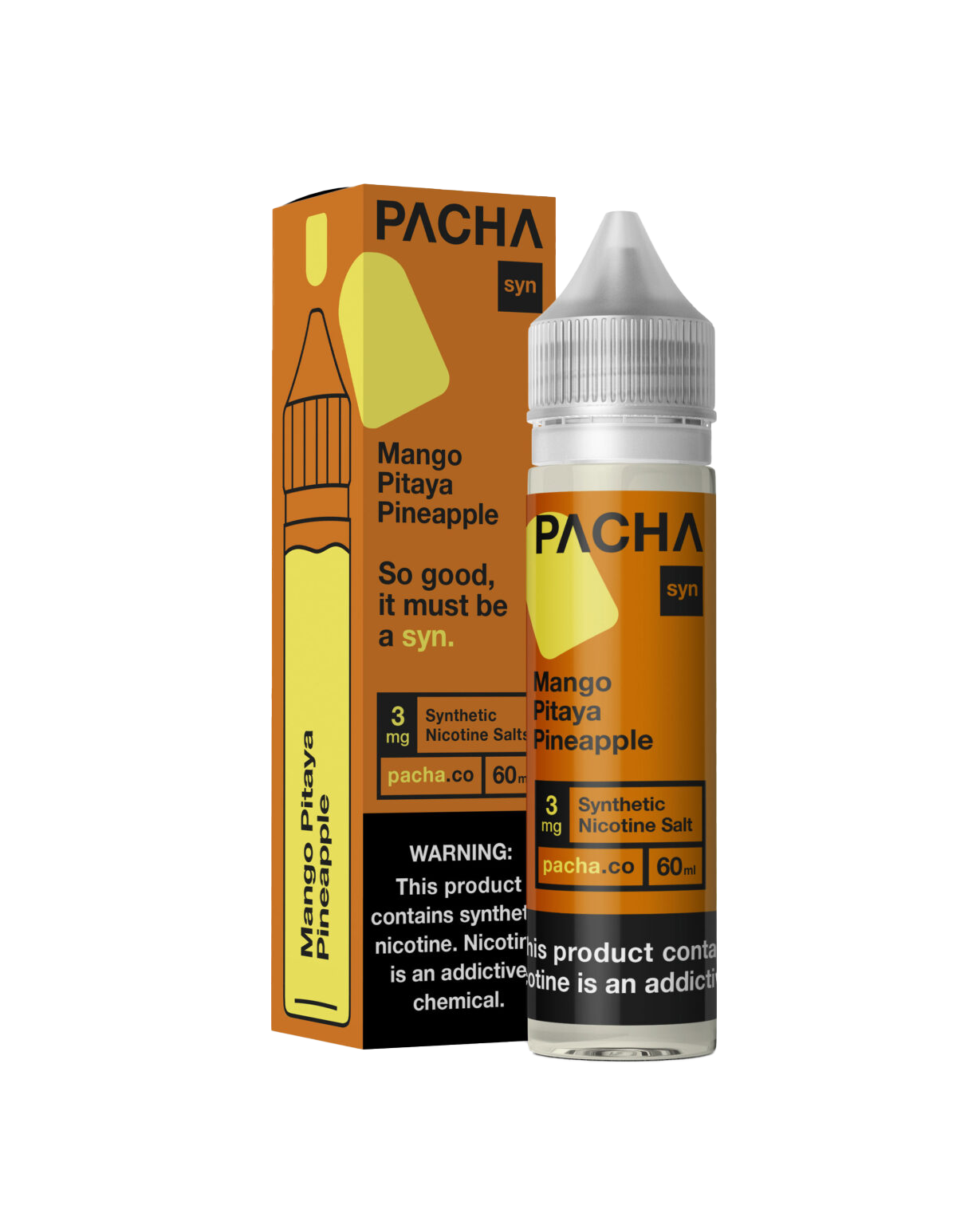 Pacha E-Liquid 60 ML Vape Juice - Mango Pitaya Pineapple