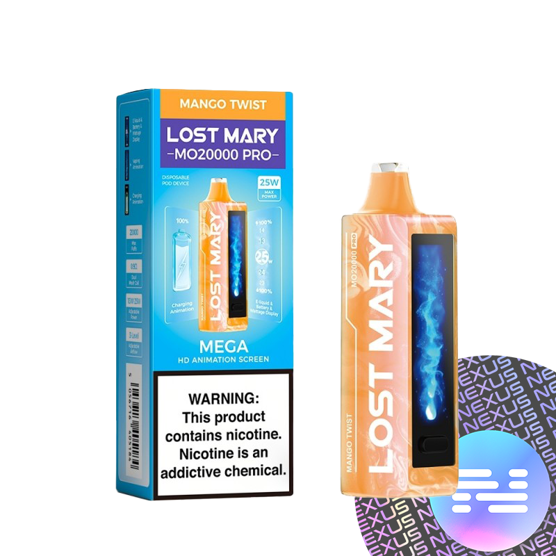 Mango Twist Lost Mary MO20000 PRO Disposable Vape