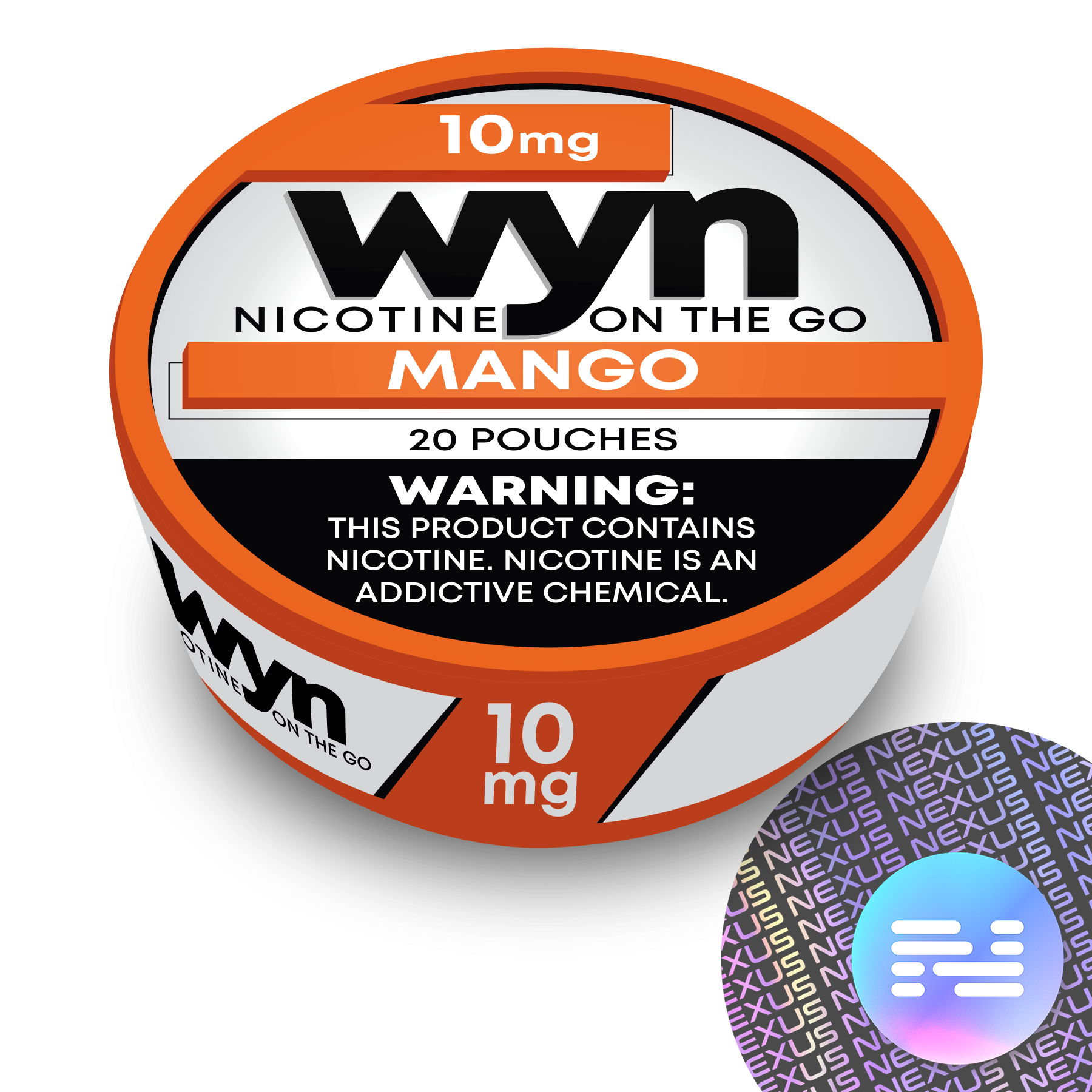 Mango WYN Nicotine Pouches 10 MG