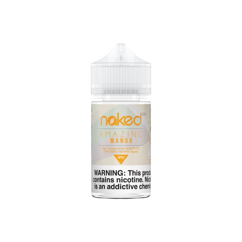 Naked 100 E-Liquid 60 ML Vape Juice - Mango (Amazing Mango)