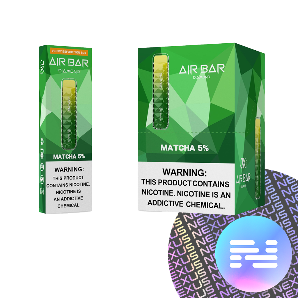 Matcha Air Bar Diamond Disposable Vape 500 Puff