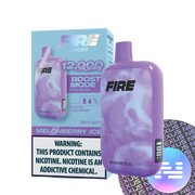 MelonBerry Ice FIRE Boost 12000 Puff Disposable Vape