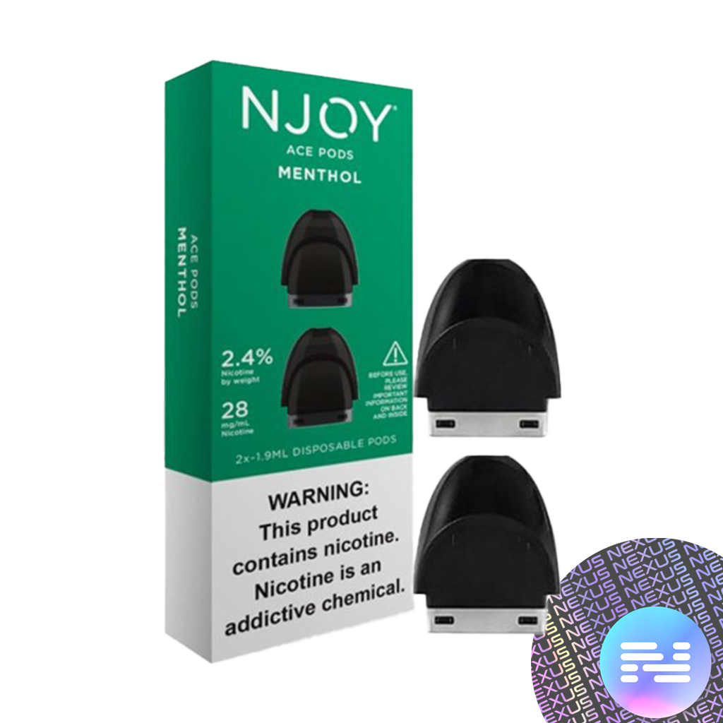 NJOY Ace Pods Menthol 2.4%