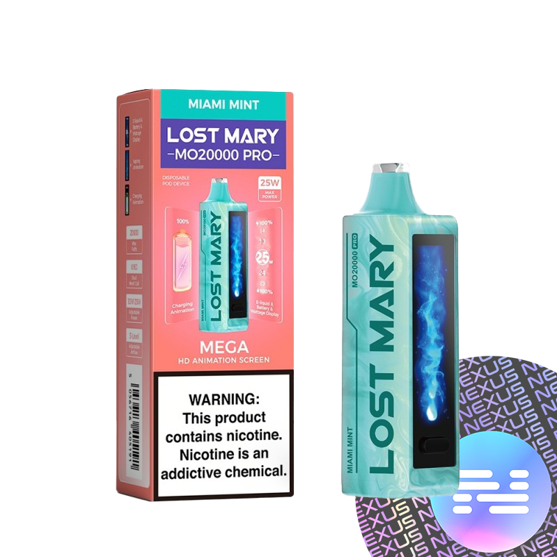 Miami Mint Lost Mary MO20000 PRO Disposable Vape