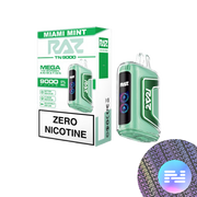 Miami Mint RAZ TN9000 Zero Nicotine Disposable Vape