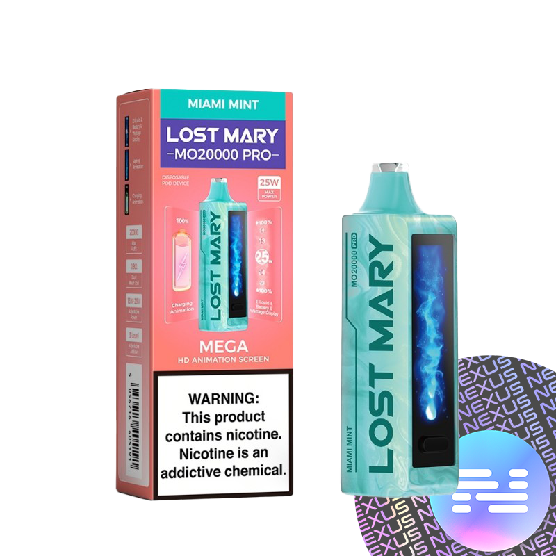 Miami Mint Lost Mary MO20000 Pro Disposable Vape