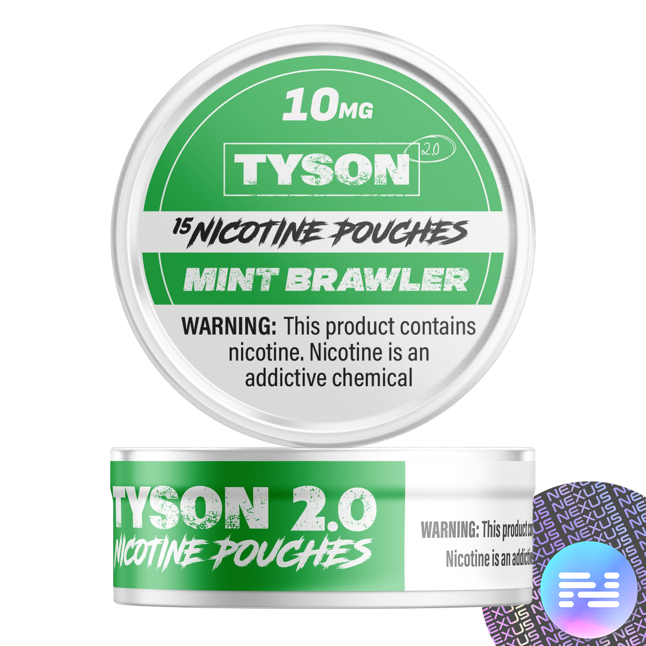 Mint Brawler Tyson 2.0 Nicotine Pouches