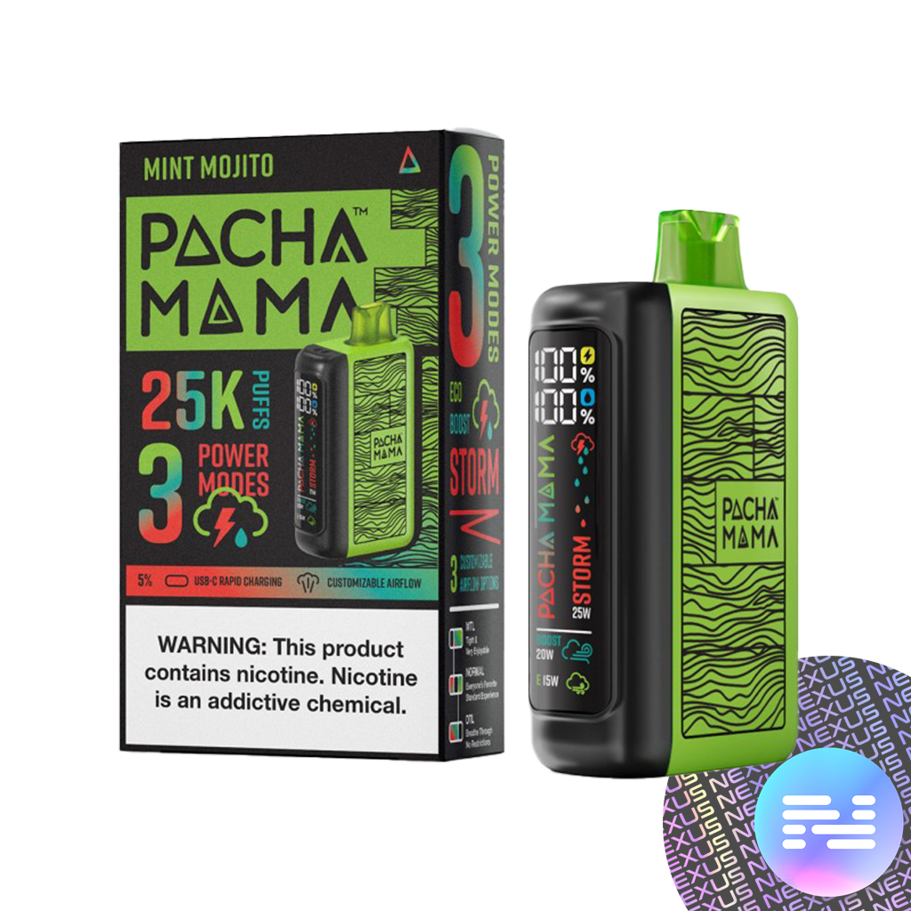 Mint Mojito Pachamama 25000 Disposable Vape