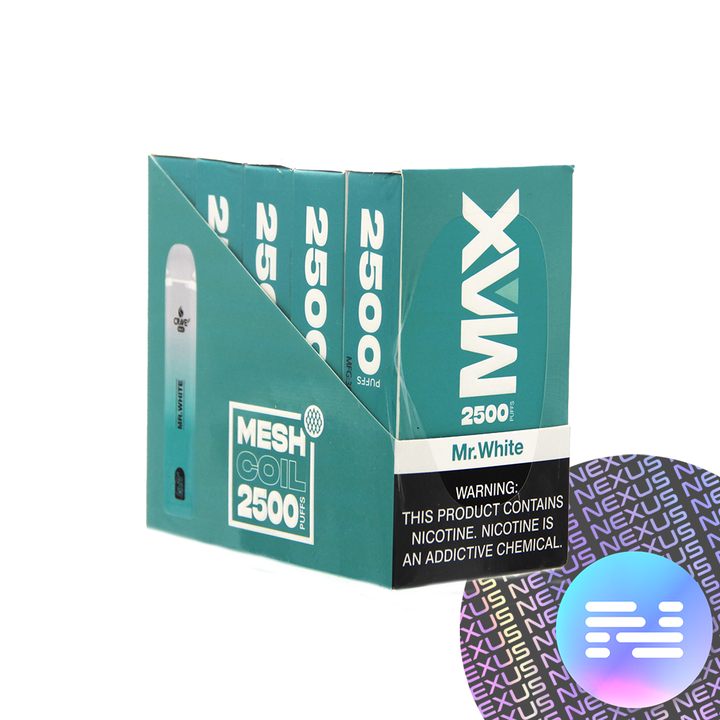 Mr. White CRAVE MAX Disposable Vape 2500 Puff