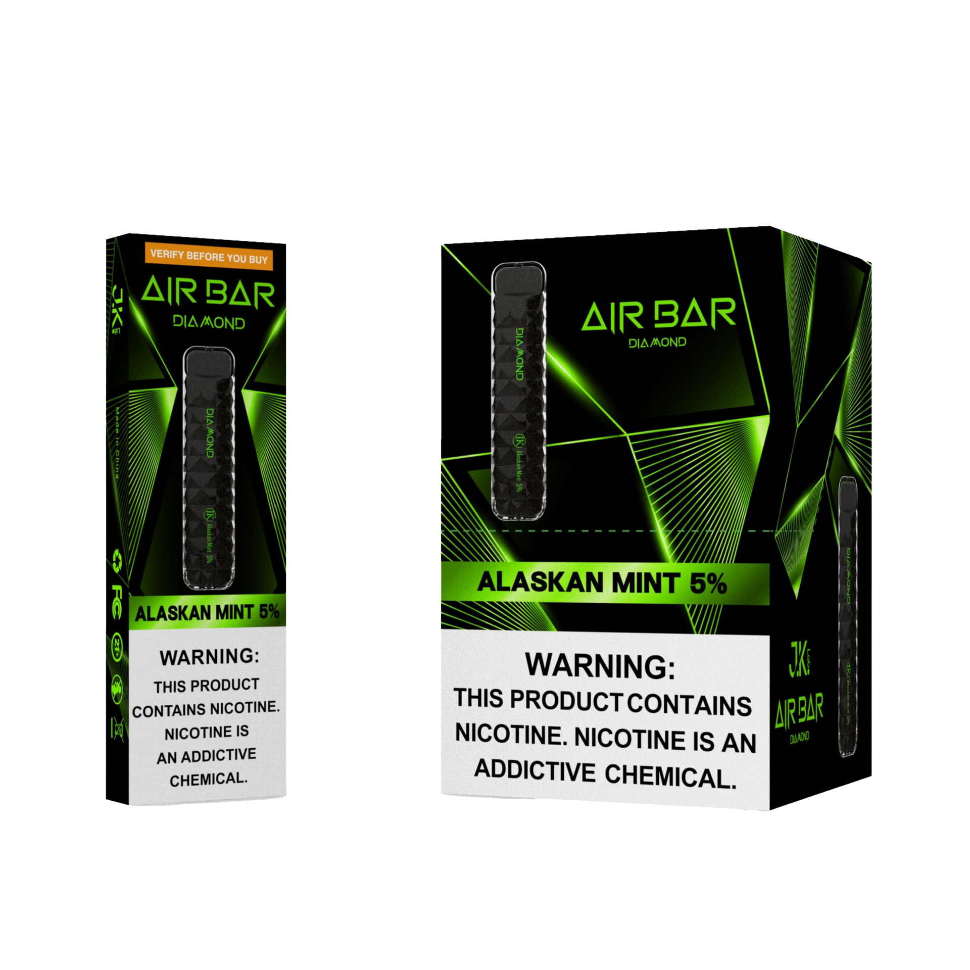 Alaskan Mint Air Bar Diamond Disposable Vape 500 Puffs