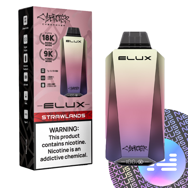 Strawlands Elux CYBEROVER 18000 Disposable Vape