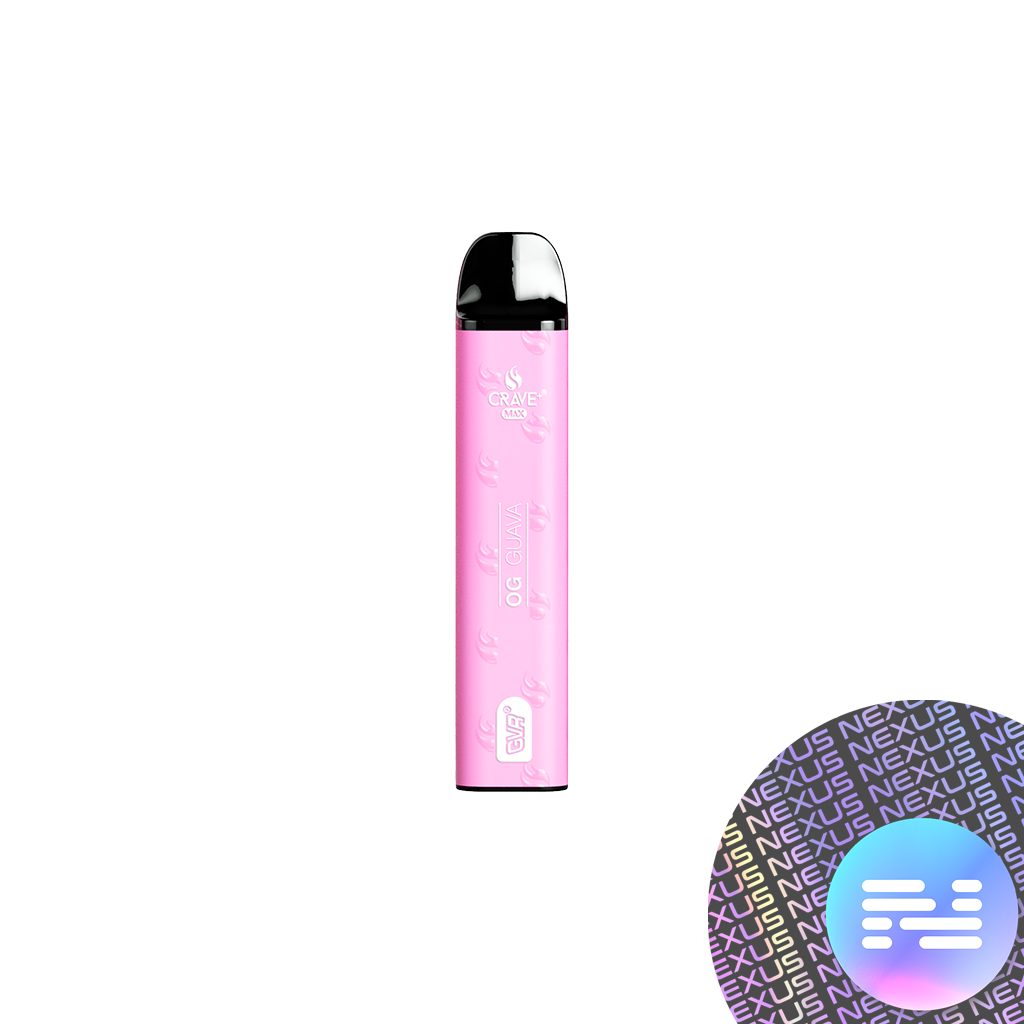 OG Guava CRAVE MAX Disposable Vape 2500 Puff