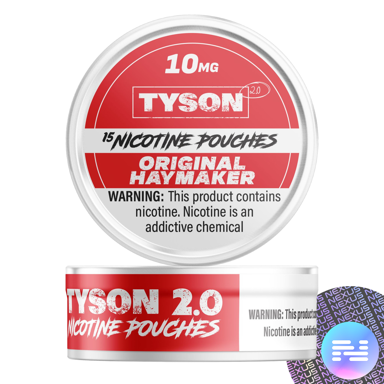 Original Haymaker 10MG Tyson 2.0 Nicotine Pouches