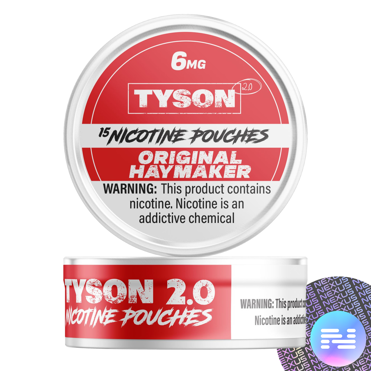 Original Haymaker 6MG Tyson 2.0 Nicotine Pouches