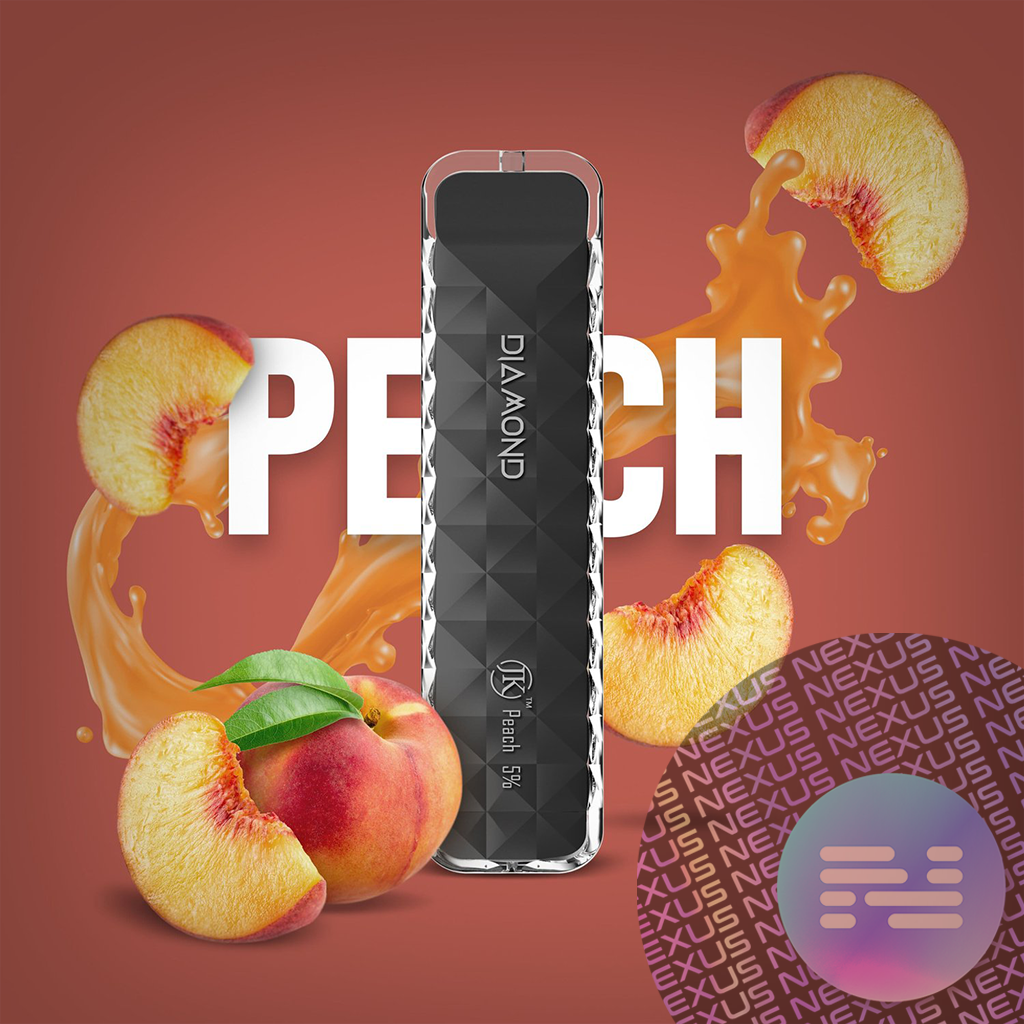 Peach Air Bar Diamond Disposable Vape 500 Puff