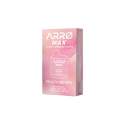 ZERO Max Plant Powered Zero Nicotine 5000 Puffs Rechargeable Disposable Vape - Peach Berry