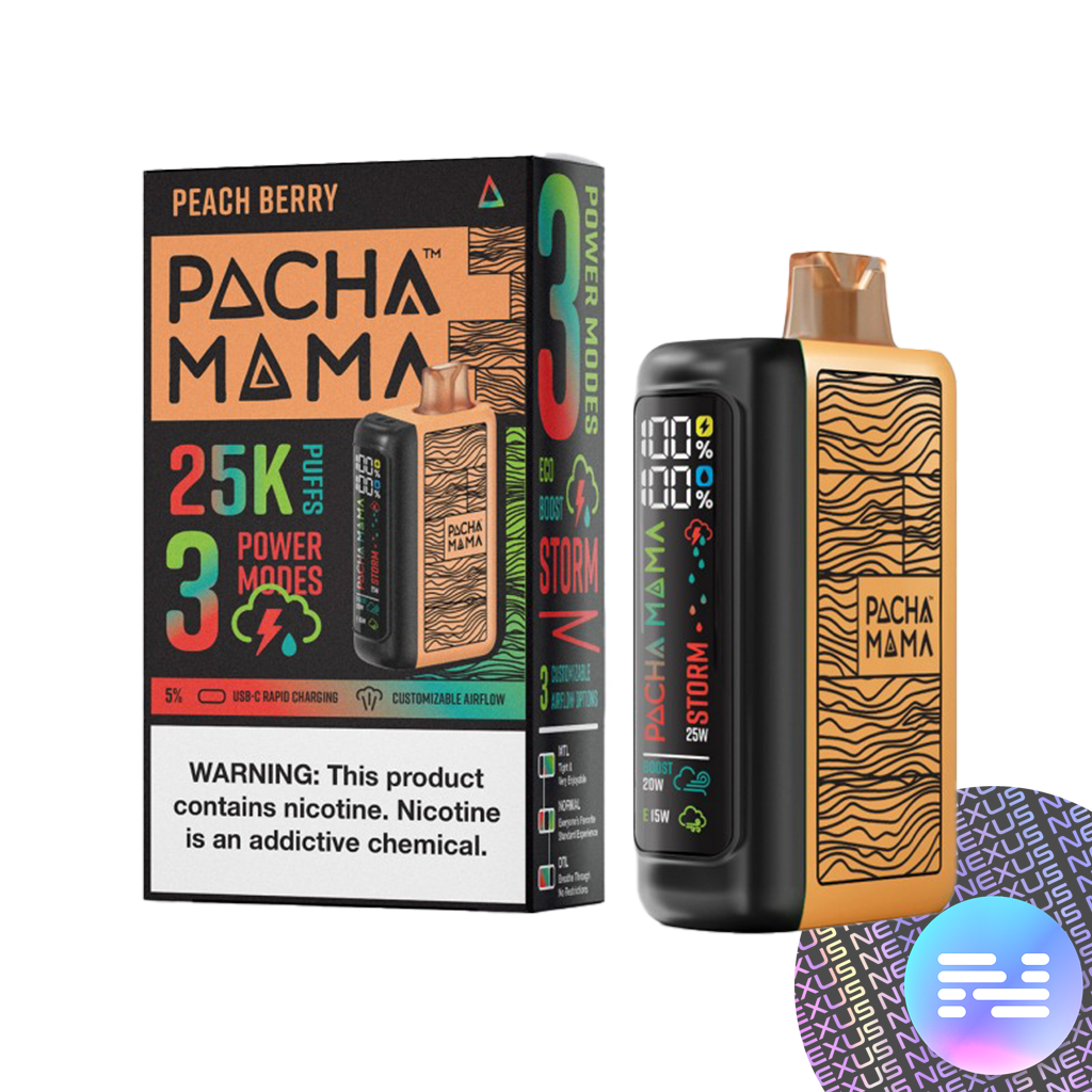 Peach Berry Pachamama 25000 Disposable Vape