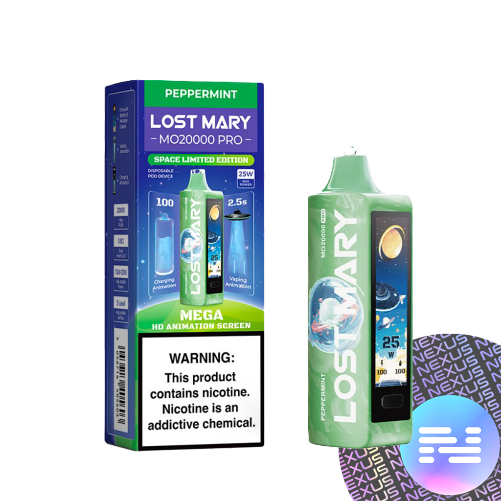 Peppermint Lost Mary MO20000 Disposable Vape