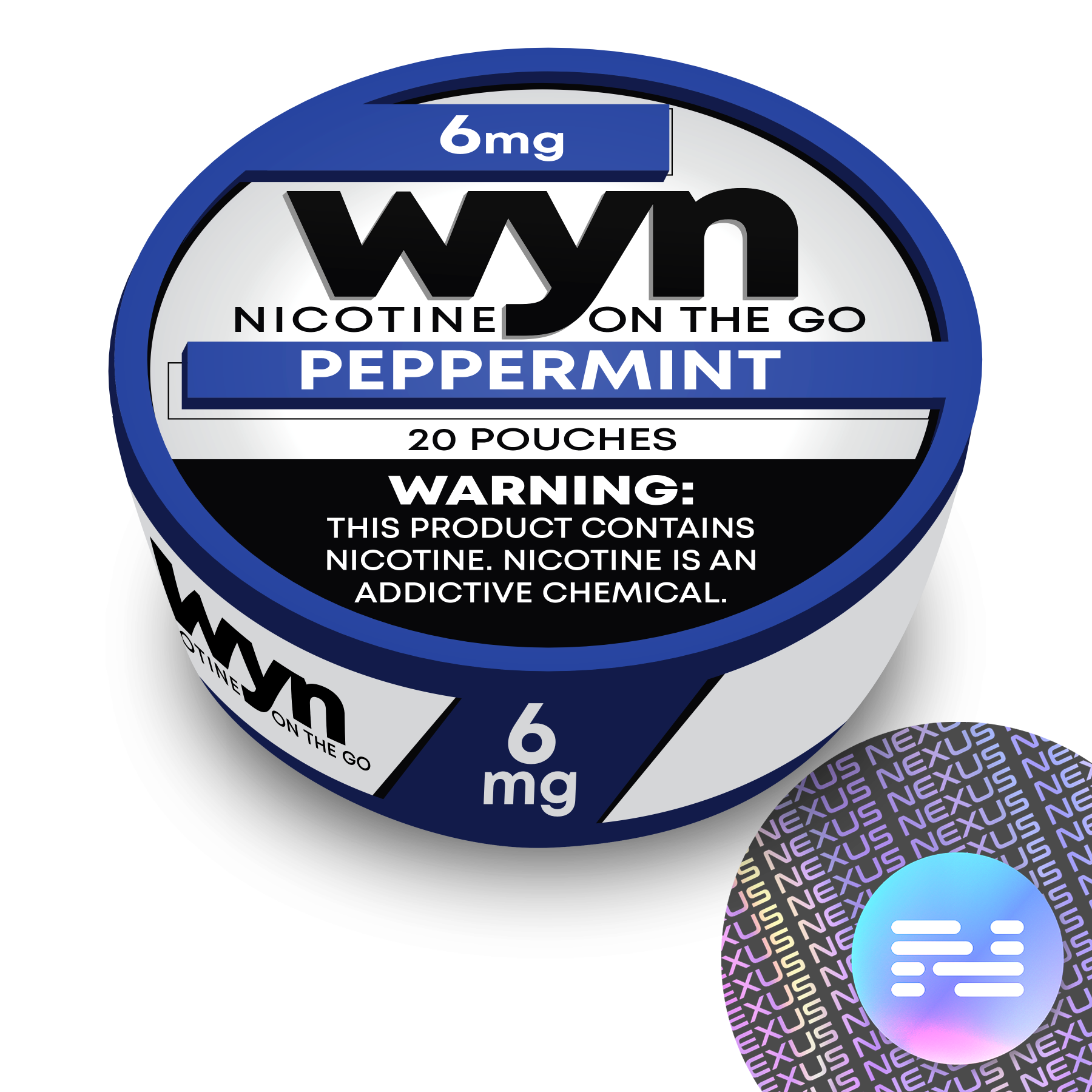 WYN Nicotine Pouches Peppermint