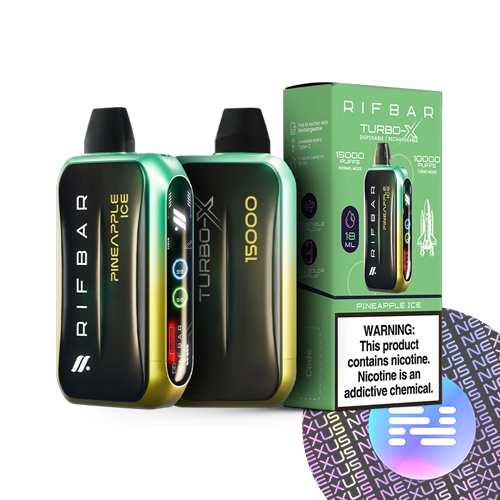 Pineapple Ice Rif Bar Turbo-X Disposable Vape 15000 Puff