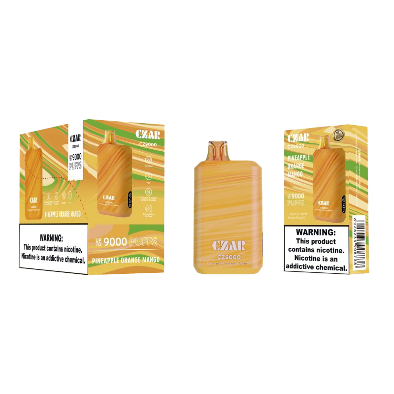 CZAR CZ9000 Disposable Vape - Pineapple Orange Mango