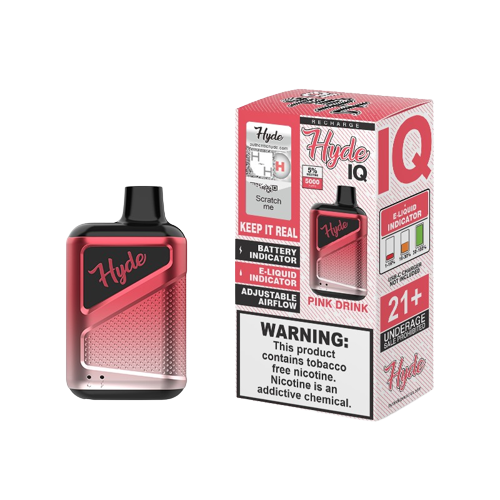Hyde IQ Recharge 5000 Disposable Vape - Pink Drink