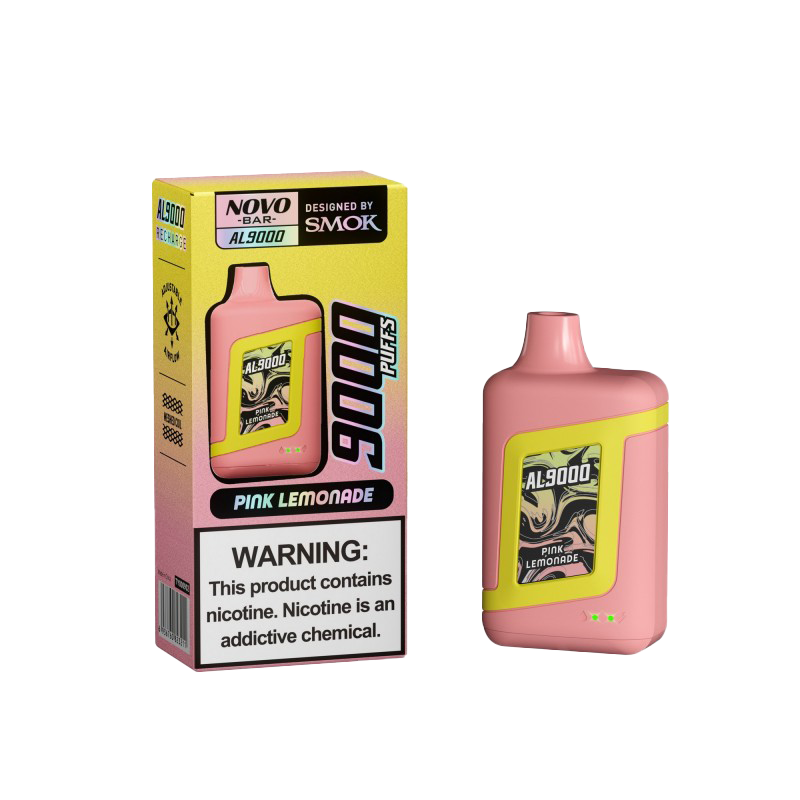 NOVO Bar AL9000 9000 Puffs Disposable Vape - Pink Lemonade