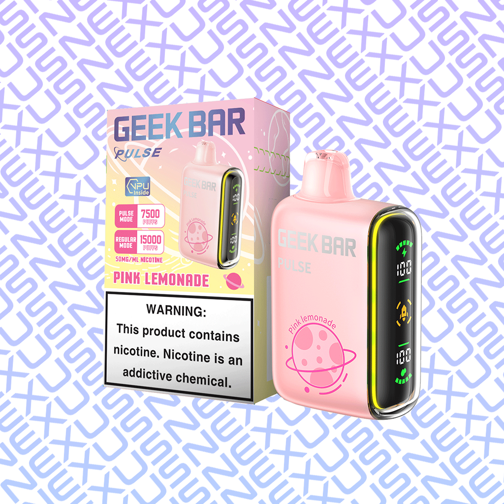 Pink Lemonade Geek Bar Pulse Disposable Vape 15000 Puff