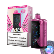 Pink Raz Lemonade RIA NV30K Disposable Vape by GEEK BAR