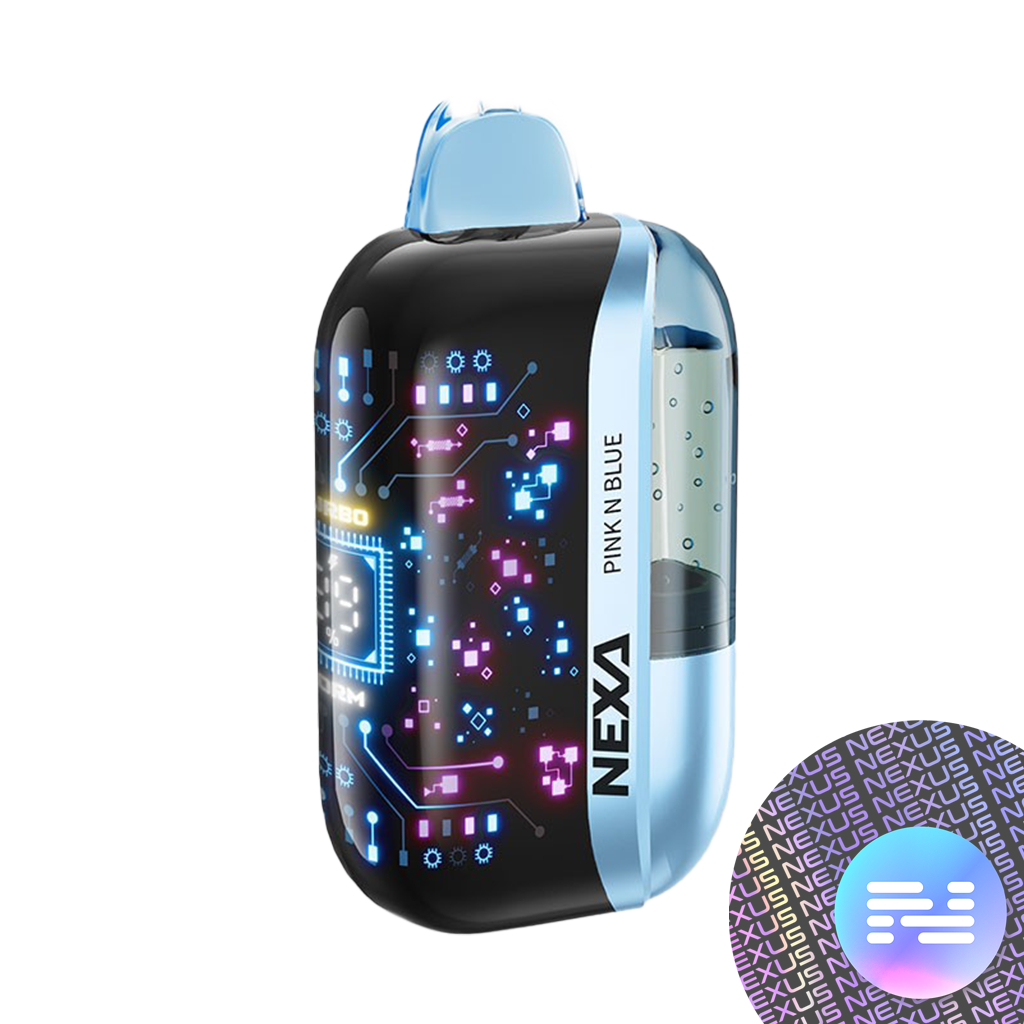 Pink and Blue NEXA Ultra 50000 Disposable Vape