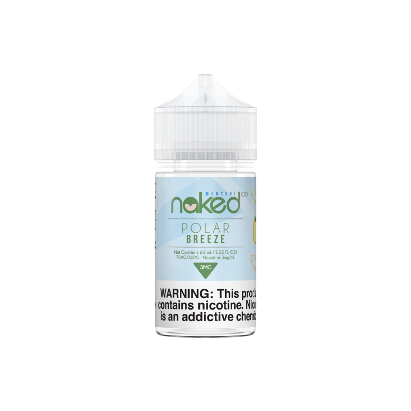 Naked 100 E-Liquid 60 ML Vape Juice - Polar Breeze