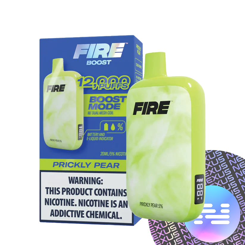 Prickly Pear FIRE Boost 12000 Puff Disposable Vape