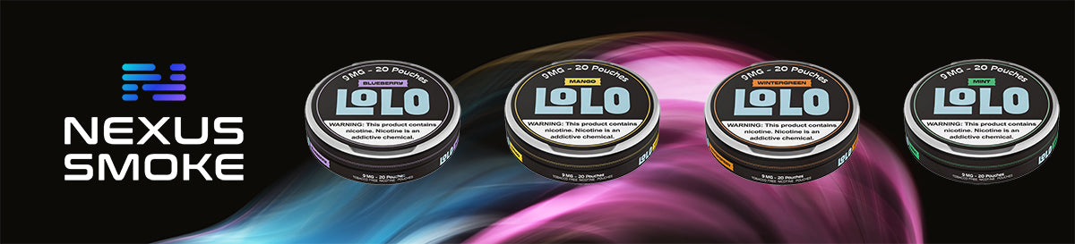 LOLO Nicotine Pouches at Nexus Smoke