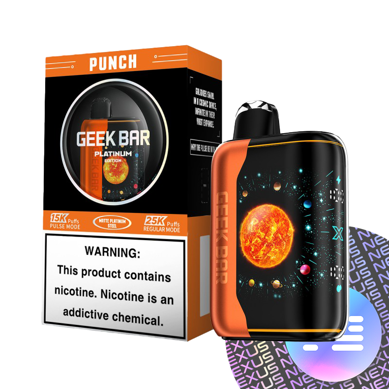 Punch Geek Bar Pulse X Platinum 25000