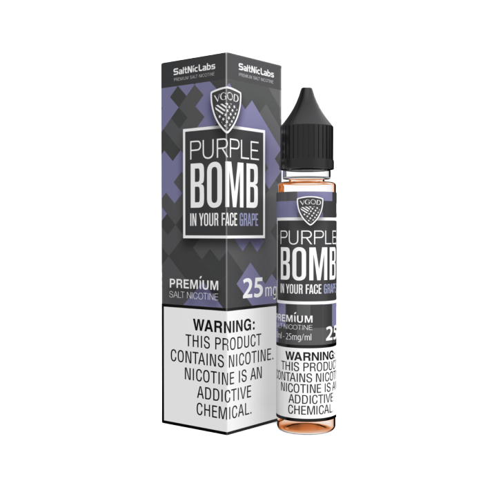 VGOD Salt Nic E-Liquid 30 ML Vape Juice - Purple Bomb