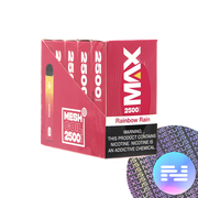 Rainbow Rain CRAVE MAX Disposable Vape 2500 Puff