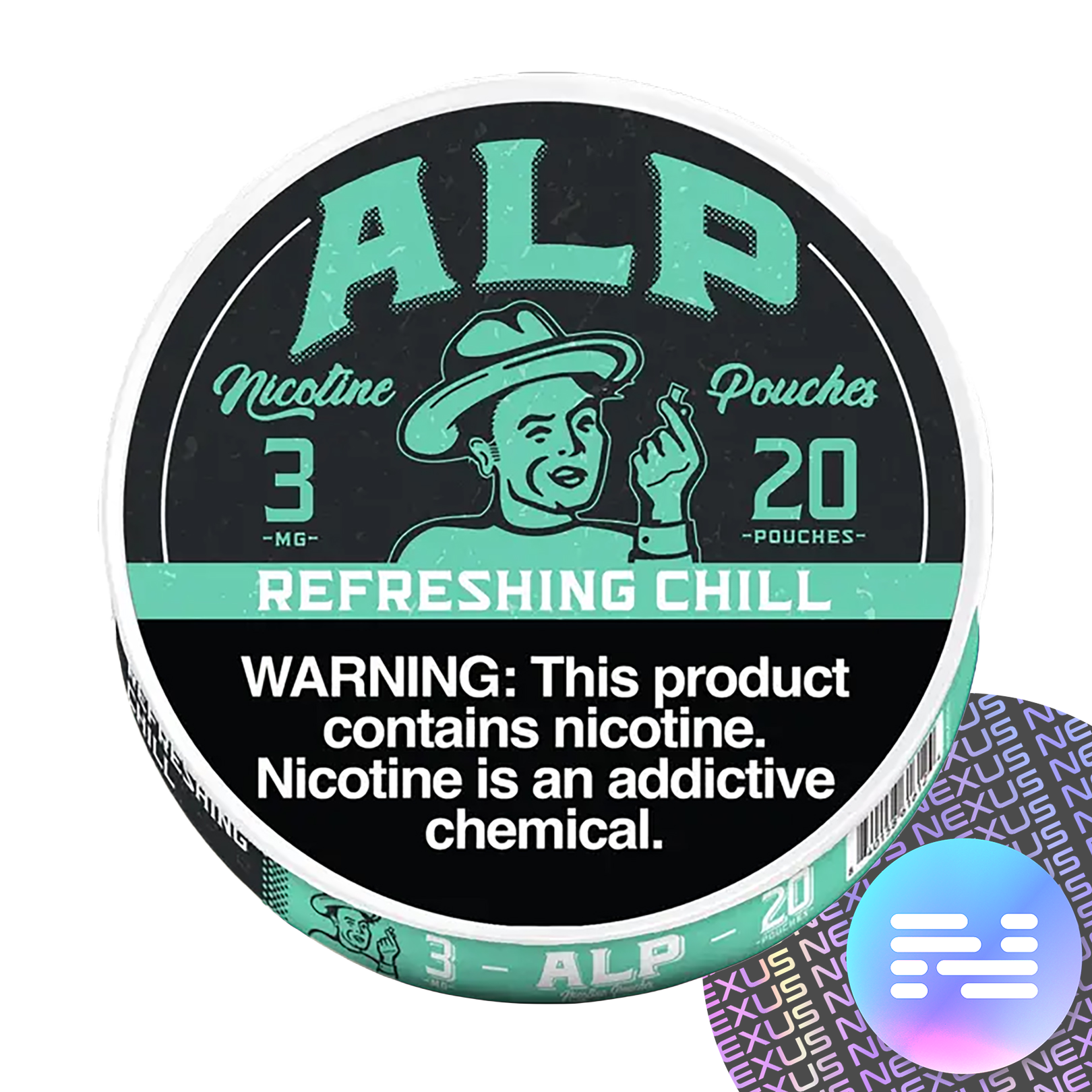 Refreshing Chill 3MG ALP Nicotine Pouches