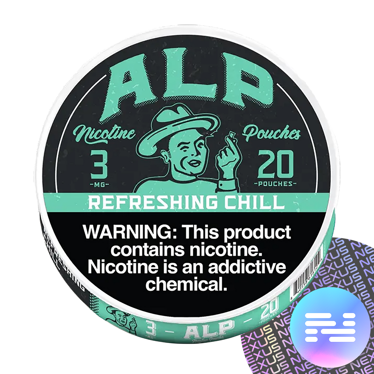 Refreshing Chill ALP Nicotine Pouches 3 MG