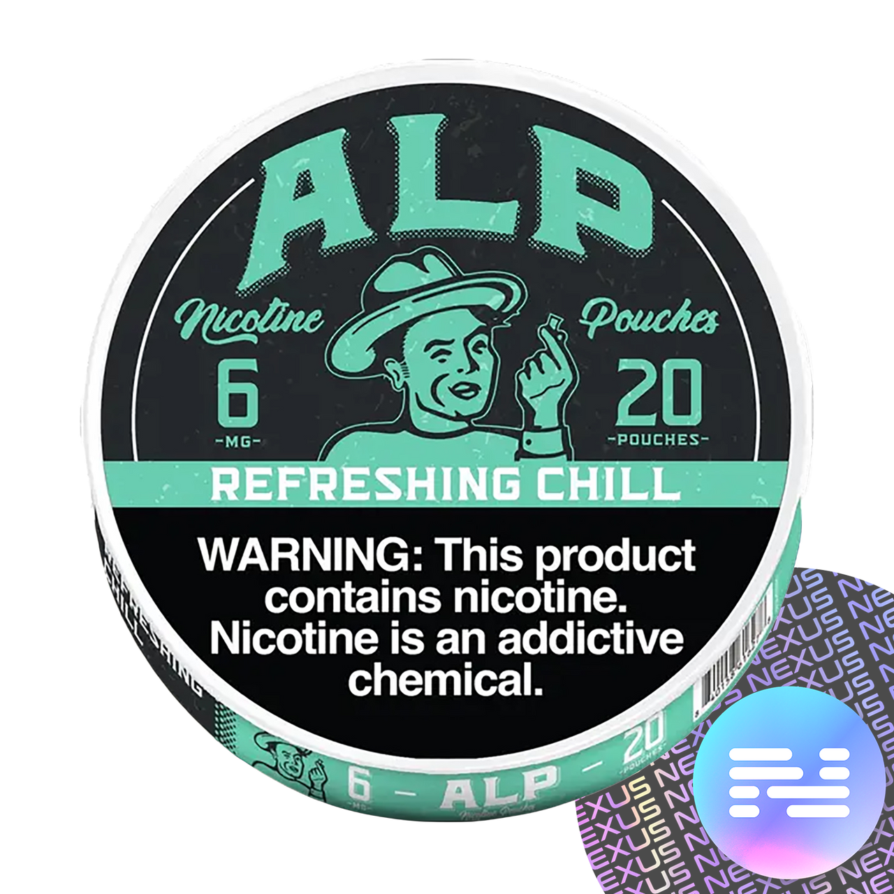 Refreshing Chill ALP Nicotine Pouches 6 MG