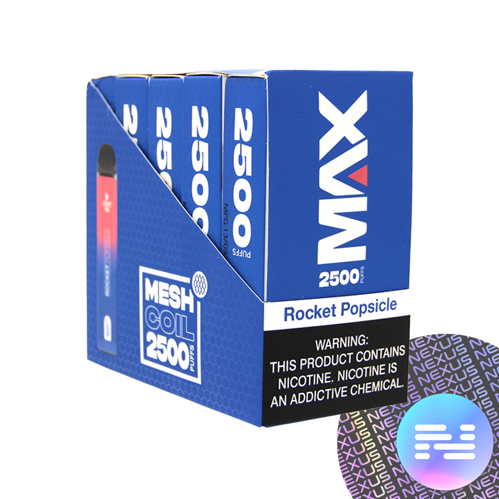 Rocket Popsicle CRAVE MAX Disposable Vape 2500 Puff