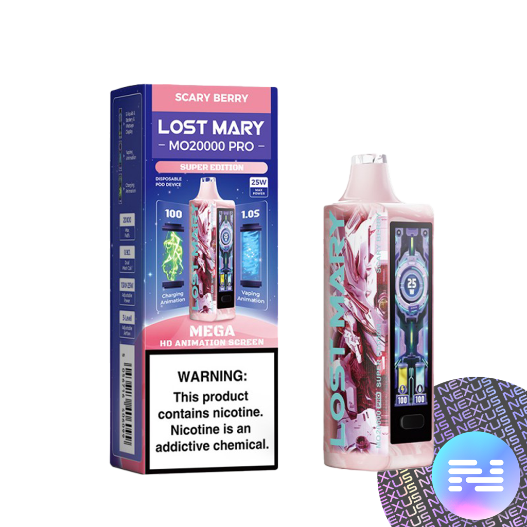 Scary Berry Lost Mary MO20000 PRO Disposable Vape