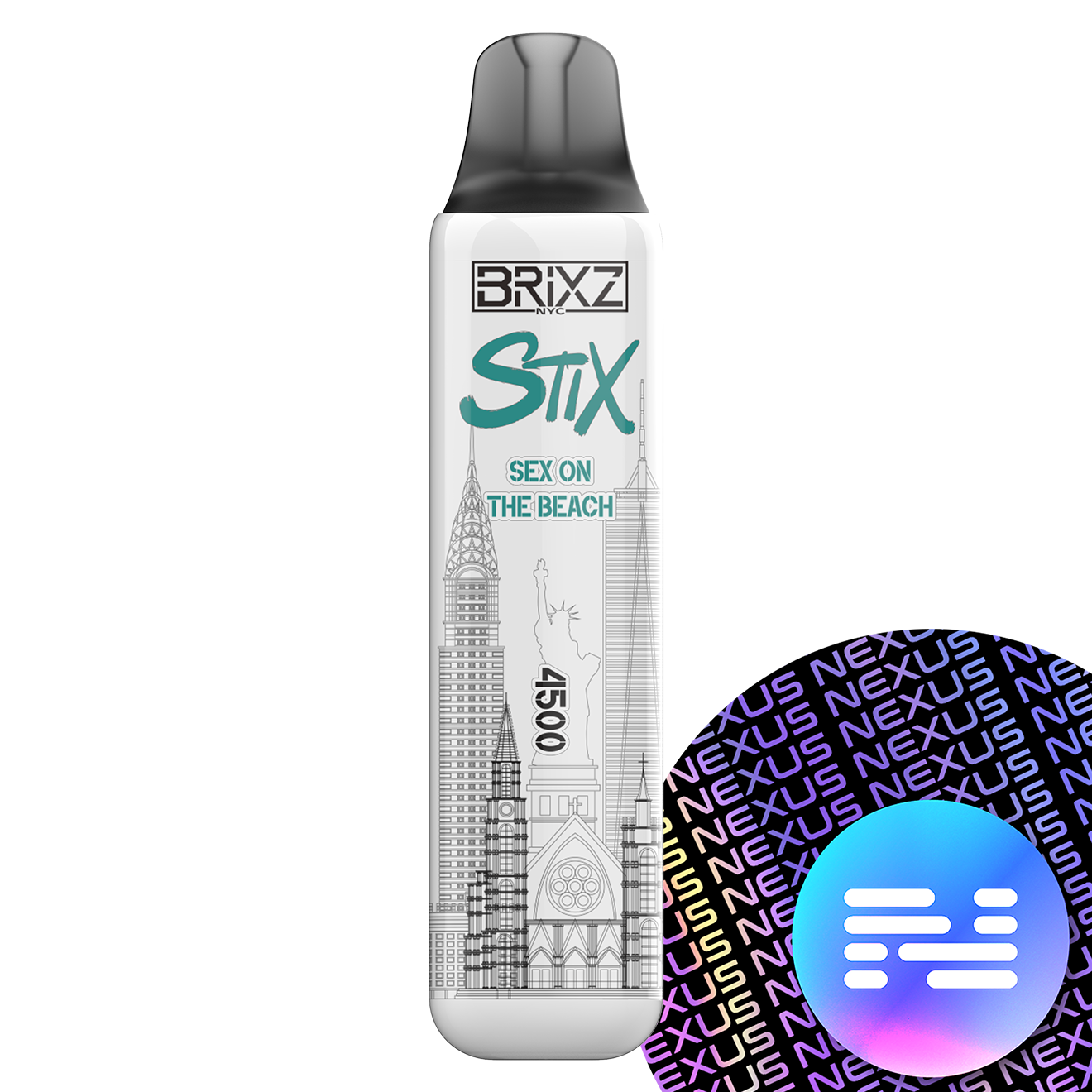 🗽 BRIXZ NYC STIX Disposable Vape 4500 Puff