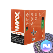 Socal Orange CRAVE MAX Disposable Vape 2500 Puff