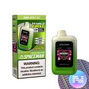 Sour Apple Ice Spaceman Nebula 25000 Plus Disposable Vape