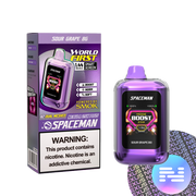 Sour Grape BG Spaceman Nebula 25000 Plus Disposable Vape