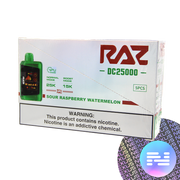 Sour Raspberry Watermelon RAZ DC25000 Disposable Vape