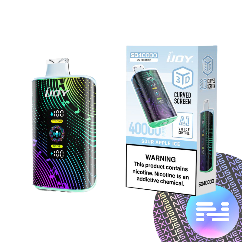 Sour Apple Ice iJOY SD40000 Disposable Vape